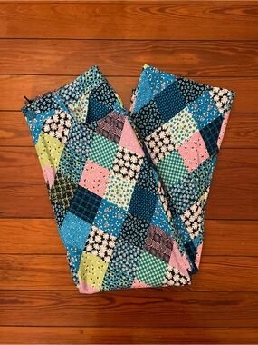 NWT Another Girl Patchwork Print Pants